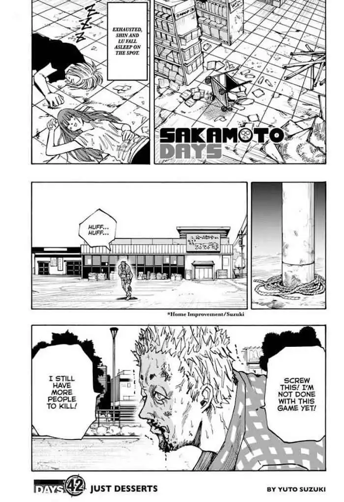 Sakamoto Days [ALL CHAPTERS] Chapter 42 1